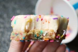 Funfetti Cookie Dough Bars 5