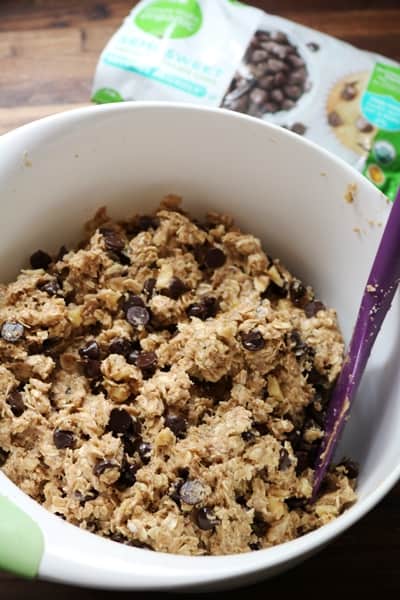 Healthier Oatmeal Chocolate Chip Cookies 2