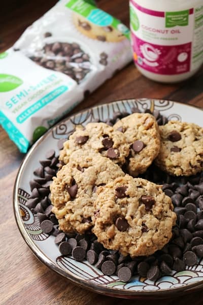 Healthier Oatmeal Chocolate Chip Cookies 3