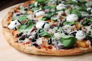 Peach, Prosciutto & Ricotta Pizza 2