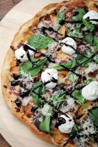 Peach, Prosciutto & Ricotta Pizza 3