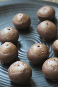 Blackout Buckeyes by The Spiffy Cookie