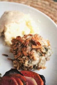 Cheesy Okra Casserole #thespiffycookie #HolidaySideDishes