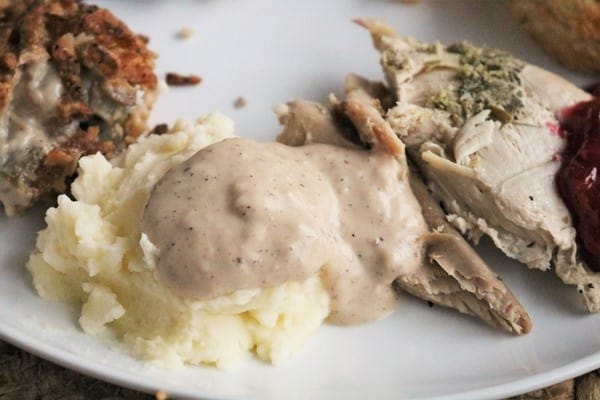 Creamy Poblano Bacon Gravy