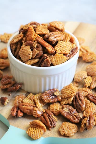 Pecan Praline Crunch Snack Mix 1