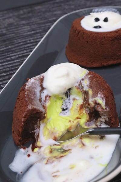 Slime Molten Lava Cakes Oozing