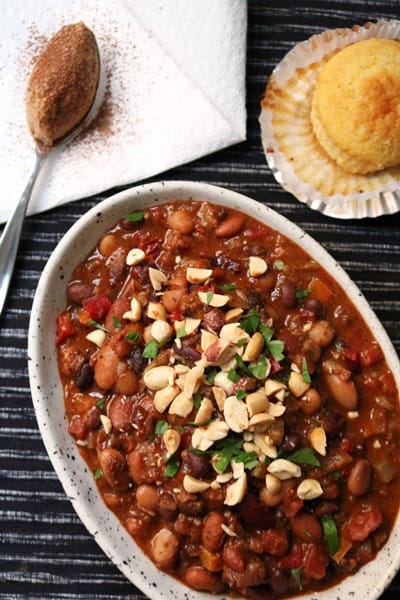 Peanut Butter and Chocolate Chili