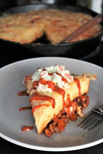 BBQ Ribs Tamale Pie #footballfood #tamale