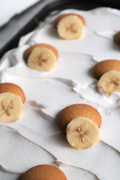 No-Bake Banana Pudding Dessert Lasagna #dessertlasagna #banana