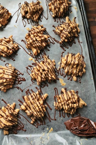 Chubby Hubby Haystack Cookies #nobake #chubbyhubby