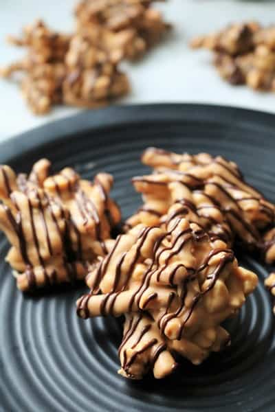 Chubby Hubby Haystack Cookies #haystack #pbchocsat