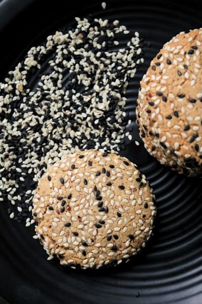 Gluten-Free Tahini Cookies #glutenfree #sesameseed