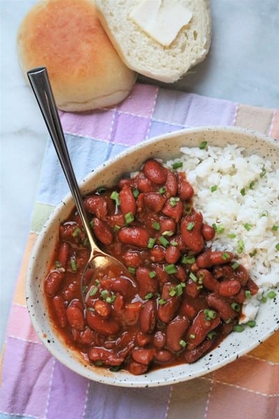 Slow Cooker Kidney Bean Curry #beancurry