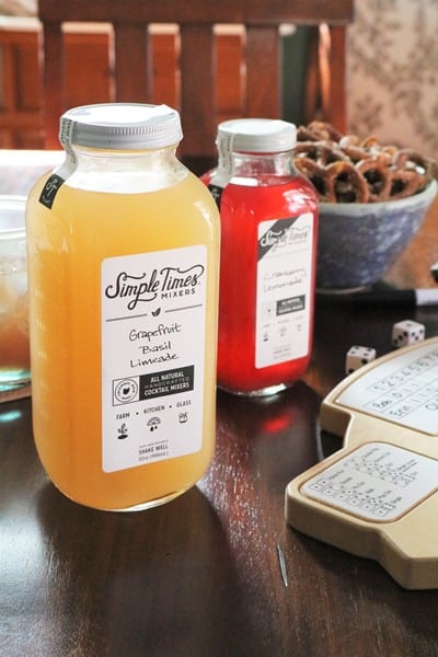 Baseball Game and Simple Times Mixers