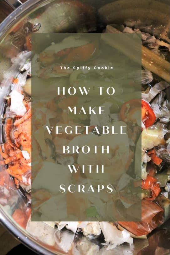 How to Make Vegetable Broth with Scraps #reducewaste #foodwaste #broth