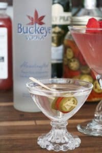 Pickled Jalapeno Martini