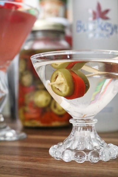 Substitute olive in martini