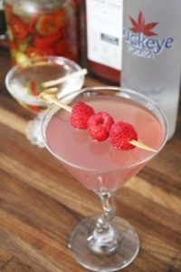 Raspberry Martini