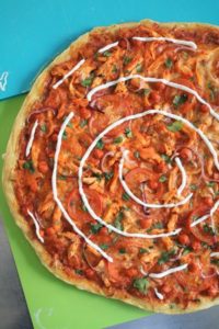 Sabauce Chicken & Chickpea Pizza #pizzanight