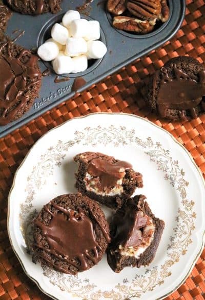 Mississippi Mud Pie in Cookie Cups