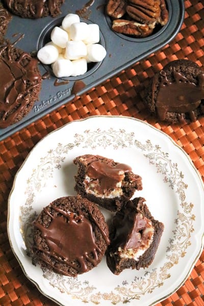 Mississippi Mud Pie in Cookie Cups