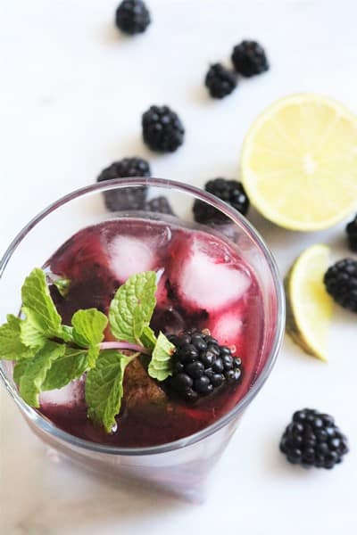 Homemade Bourbon Smash