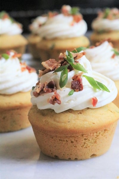 Poblano Cornbread Muffins #glutenfree