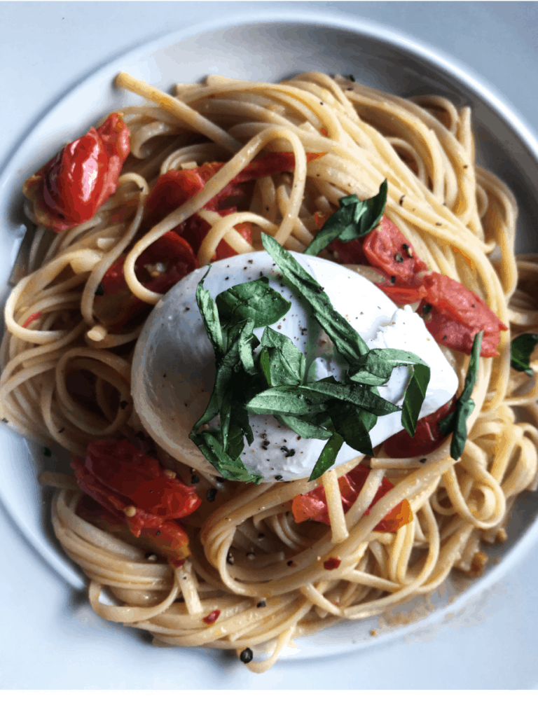 Speck - Tomato and Burrata Linquine