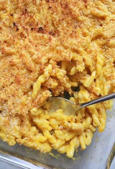 Baked Vegan Macaroni & Cheese #vegan