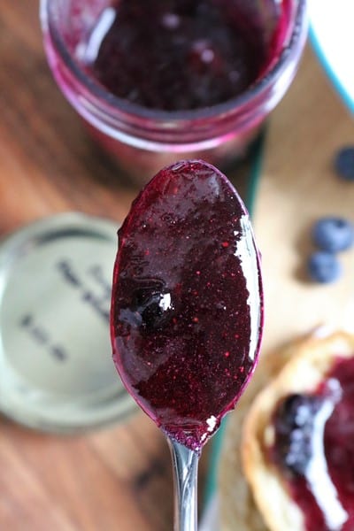 Blueberry Pear Ginger Jam #blueberryjam
