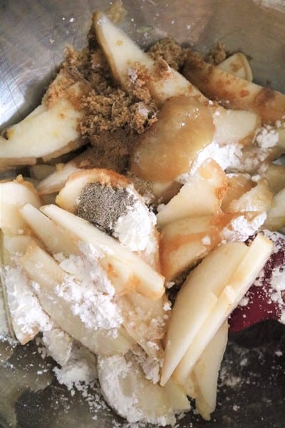 Gingered Pear Filling