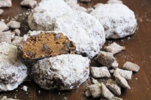 Puppy Chow Cookie Cross Section