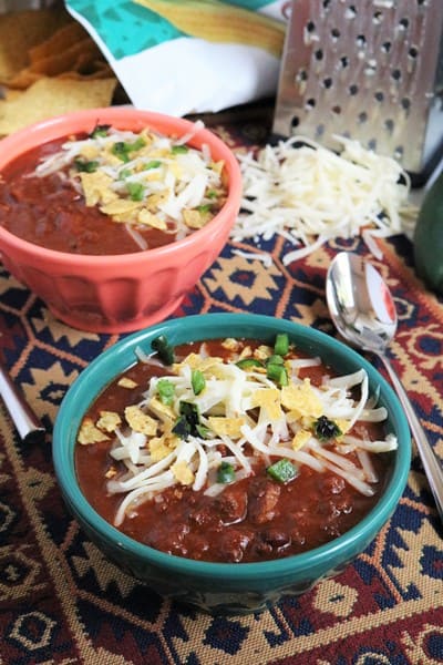 Holy Mole Chili #slowcooker