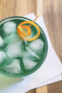 Malarkey Cocktail made with drambuie and whiskey