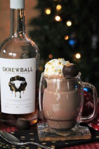 Boozy Peanut Butter Hot Chocolate