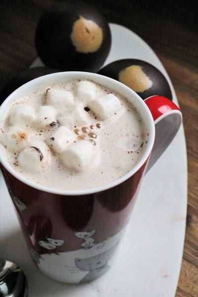 Prepared Buckeye Hot Chocolate Bombs
