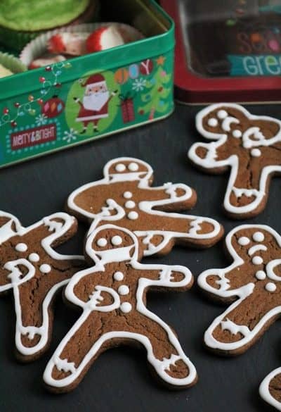 Cut-Out Ninjabread Cookies #holidaybaking