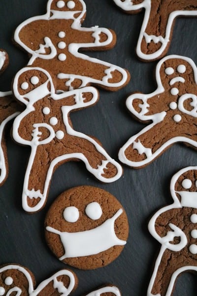 Cut-Out Ninjabread Cookies with Masks