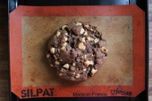 Recipe for one Giant Chocolate Peanut Butter Chip Cookie