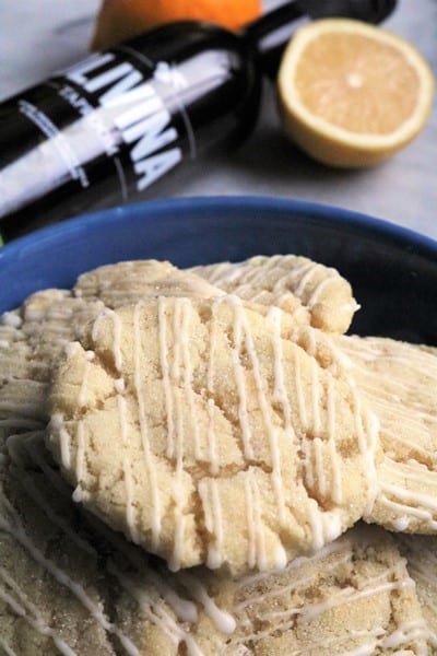 Lemon Olive Oil Sugar Cookies with Icing