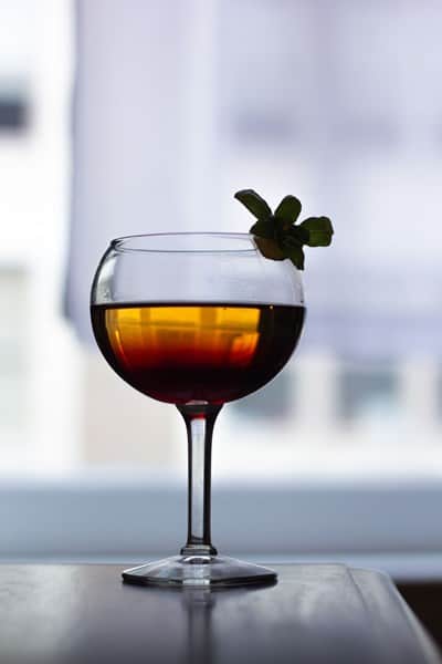 Blood and Bone Wine Cocktail