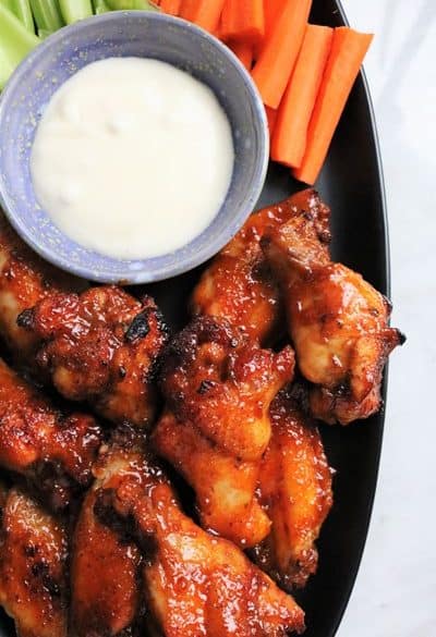 Slow Cooker Sweet and Spicy Honey‌ ‌Buffalo‌ ‌Wings