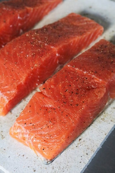Seasoned Salmon Filets