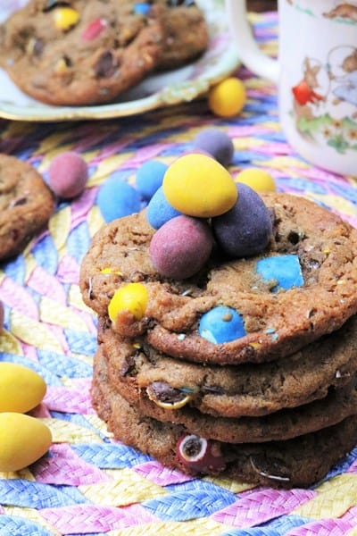 Malted Cadbury Egg Chocolate Chip Cookies