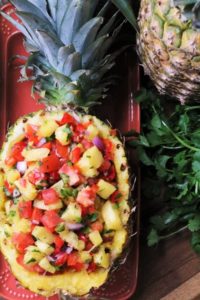 Pineapple and Tomato Salsa