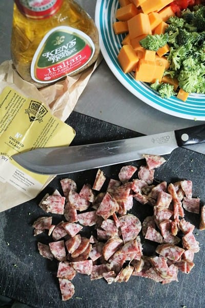 Easy Pasta Salad Assembly