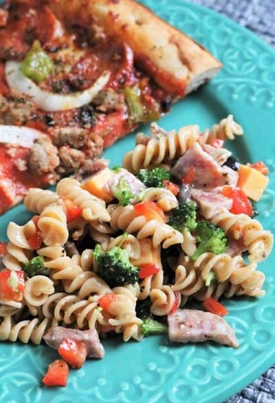 Easy Pasta Salad #thespiffycookie #sidedish