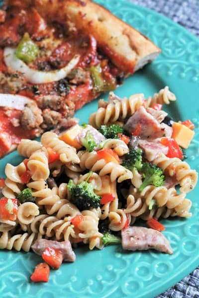 Easy Pasta Salad #thespiffycookie #sidedish