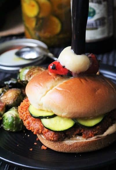 Vegan Spicy Chicken Sandwich