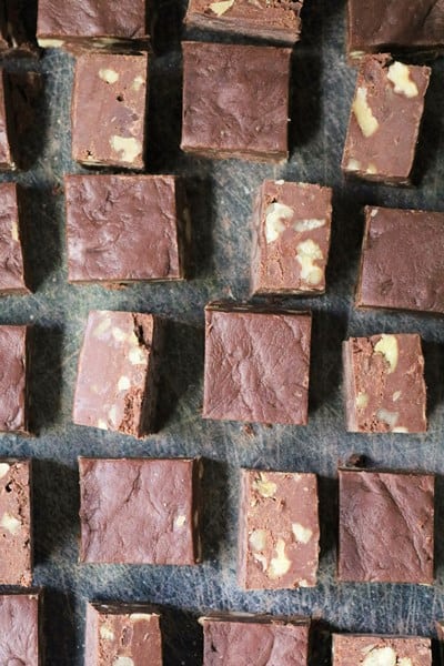 Magic French Fudge Squares